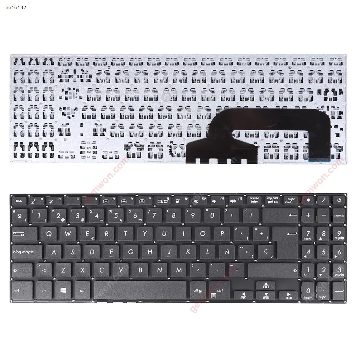 Picture of Asus X507 X507MA X507U X507UA X507UB A507 A507MA BLACK (Without FRAME)