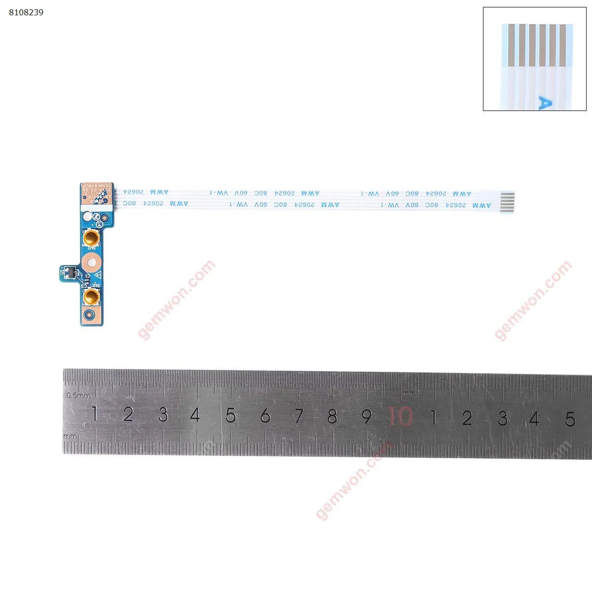 Picture of Power Button Board With Cable For Lenovo G400 G405 G410 G490 G500 G510 G505.