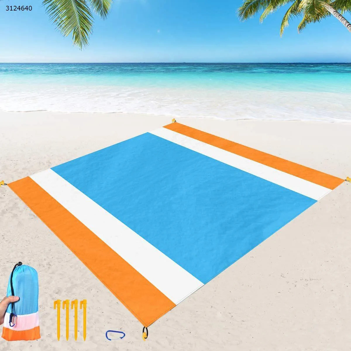Picture of Ultralight Picnic Mat Waterproof Moisture-proof Mat Outdoor Camping Beach Mat