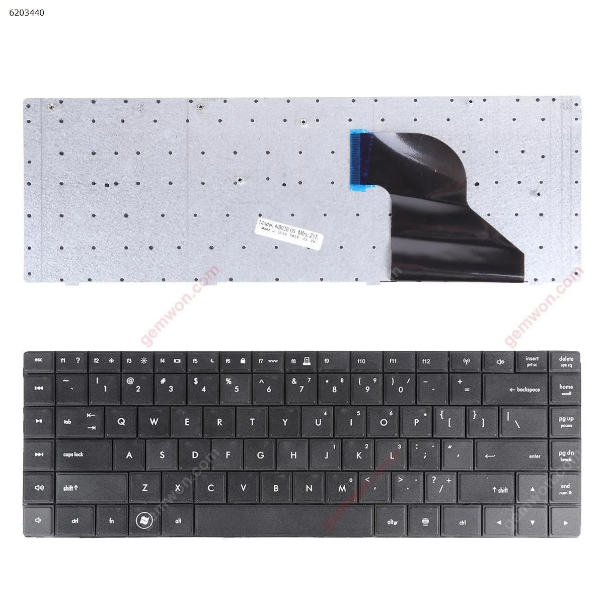Picture of COMPAQ 620 621 625 BLACK (OEM)