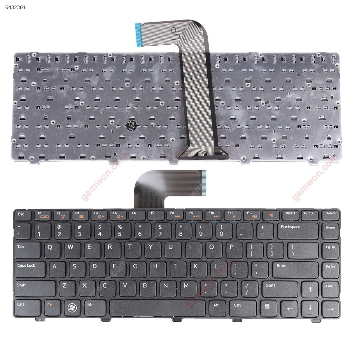 Picture of DELL Vostro 3550/XPS L502/New Inspiron 14R/Inspiron N4110 M4110 N4050 M4040 N5050 M5050 M5040 N5040 N411Z BLACK FRAME BLACK Win8(Without foil）