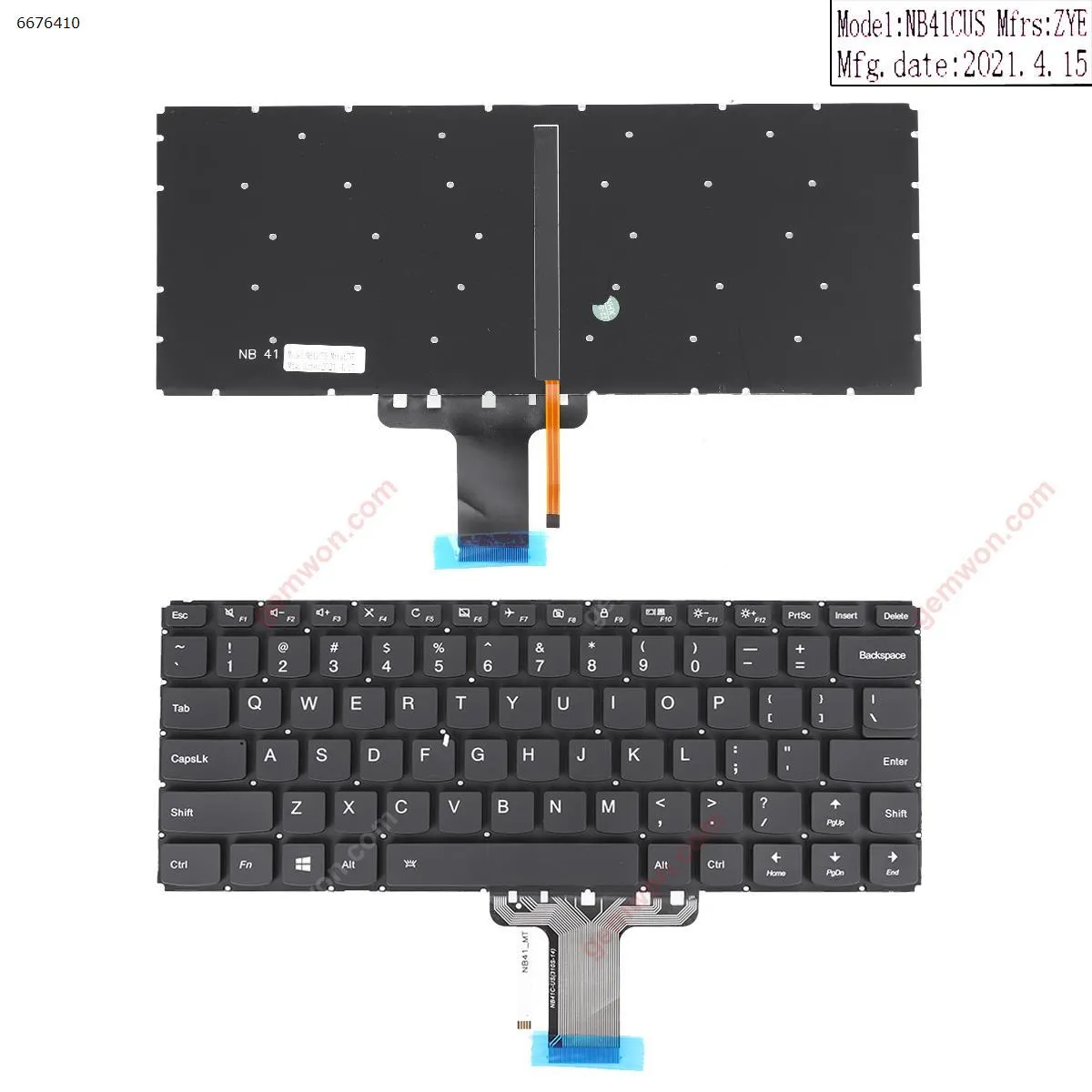 Picture of lenovo Ideapad 310S-14 310S-14ISK 510S-14IKB 710S-14 BLACK win8(Backlit,Without FRAME)