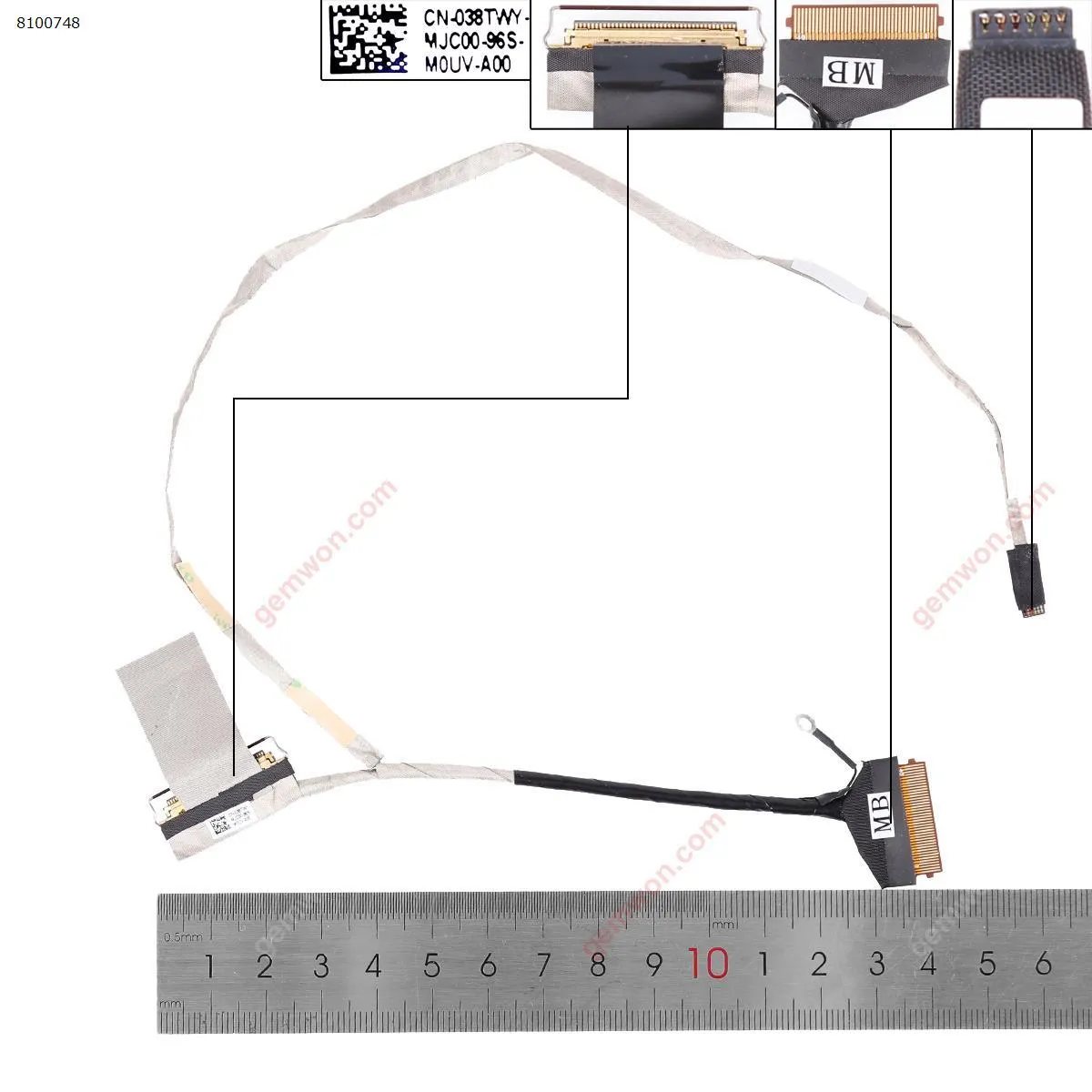 Picture of Dell G7 17 7790 120HZ 144H 4K 40pin.