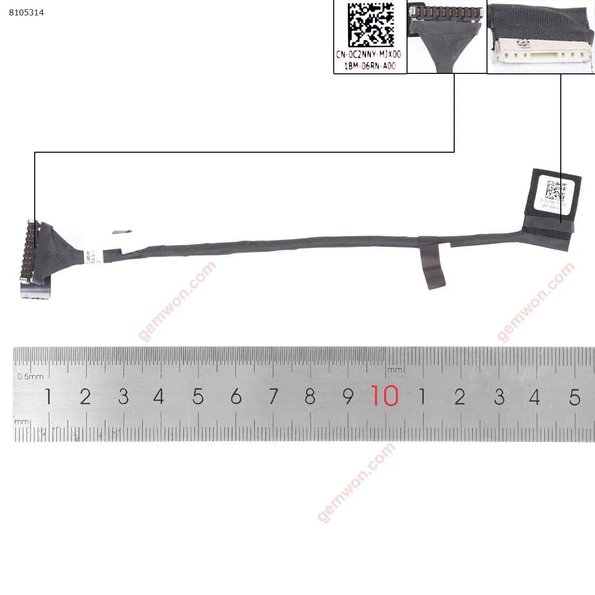 Picture of Battery cable for Dell Latitude 5520 E5520 Precision 3560 M3560.
