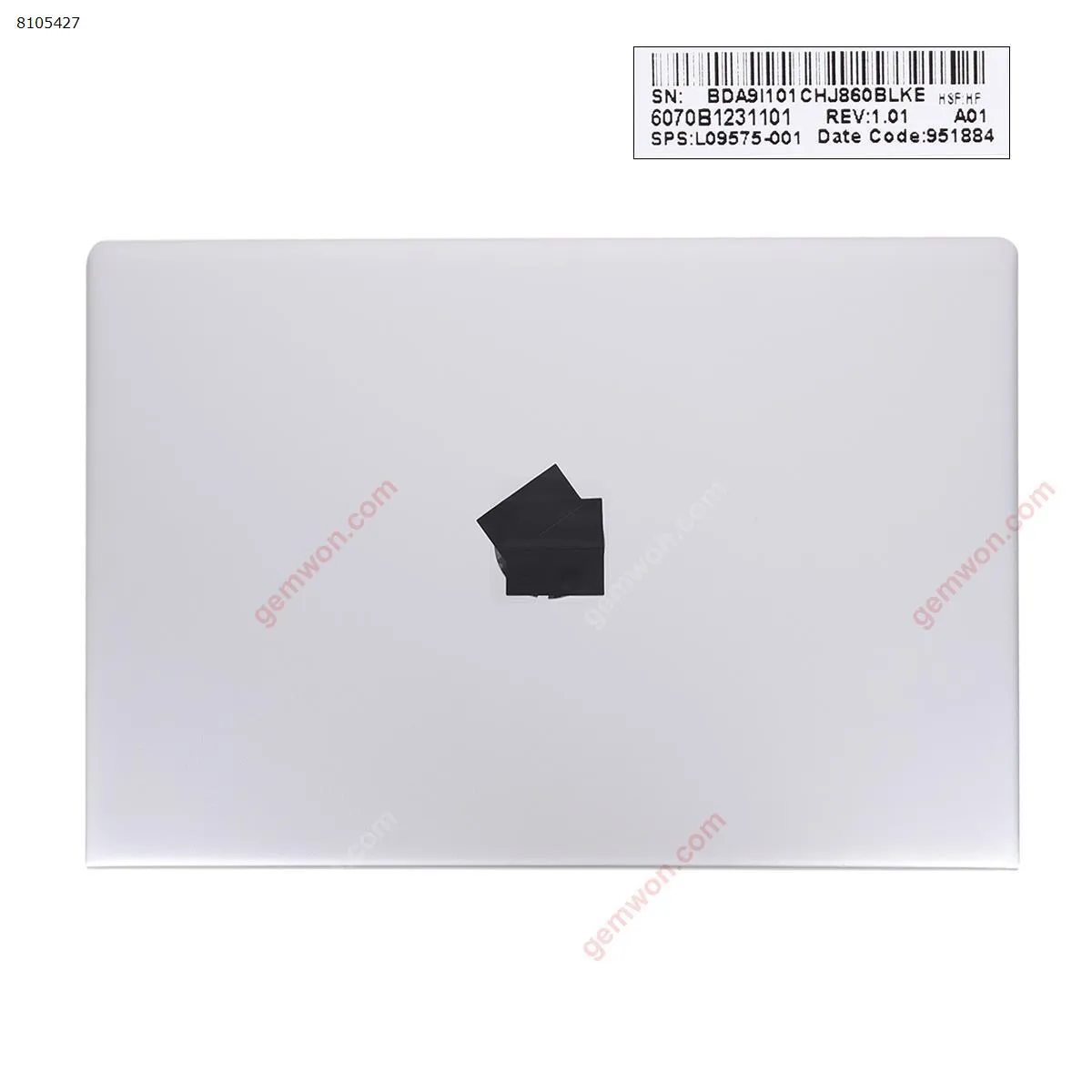 Picture of HP ProBook 650 655 G4 G5 LCD Back Cover Silver.