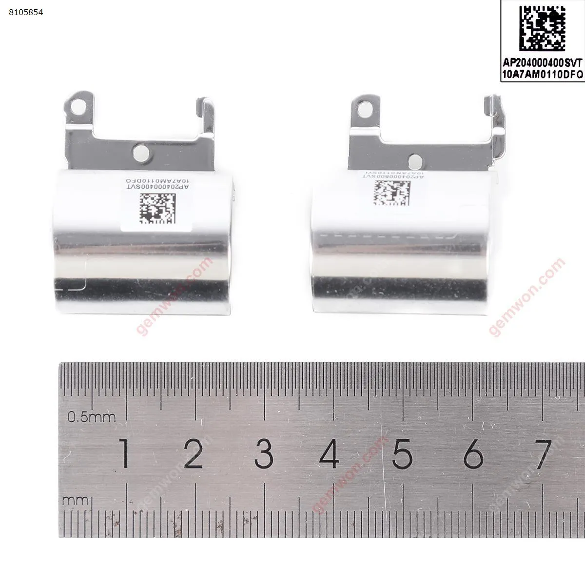 Picture of New For HP 15-BS 15-BW 250 G6 hinge cover Smoke Silver .