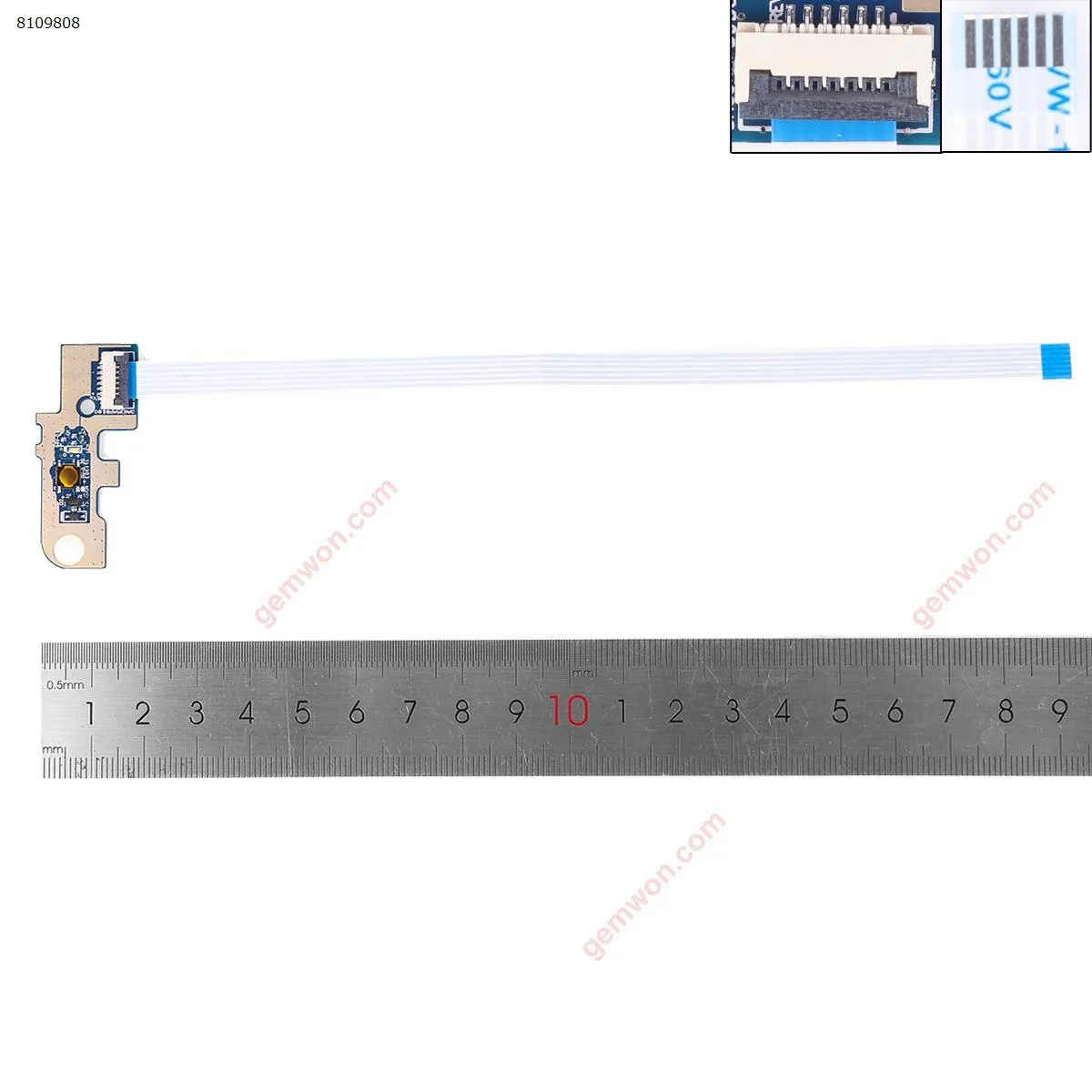 Picture of Power Button Board With Cable For HP 15-DP 15-AX 15-BC TPN-Q173.