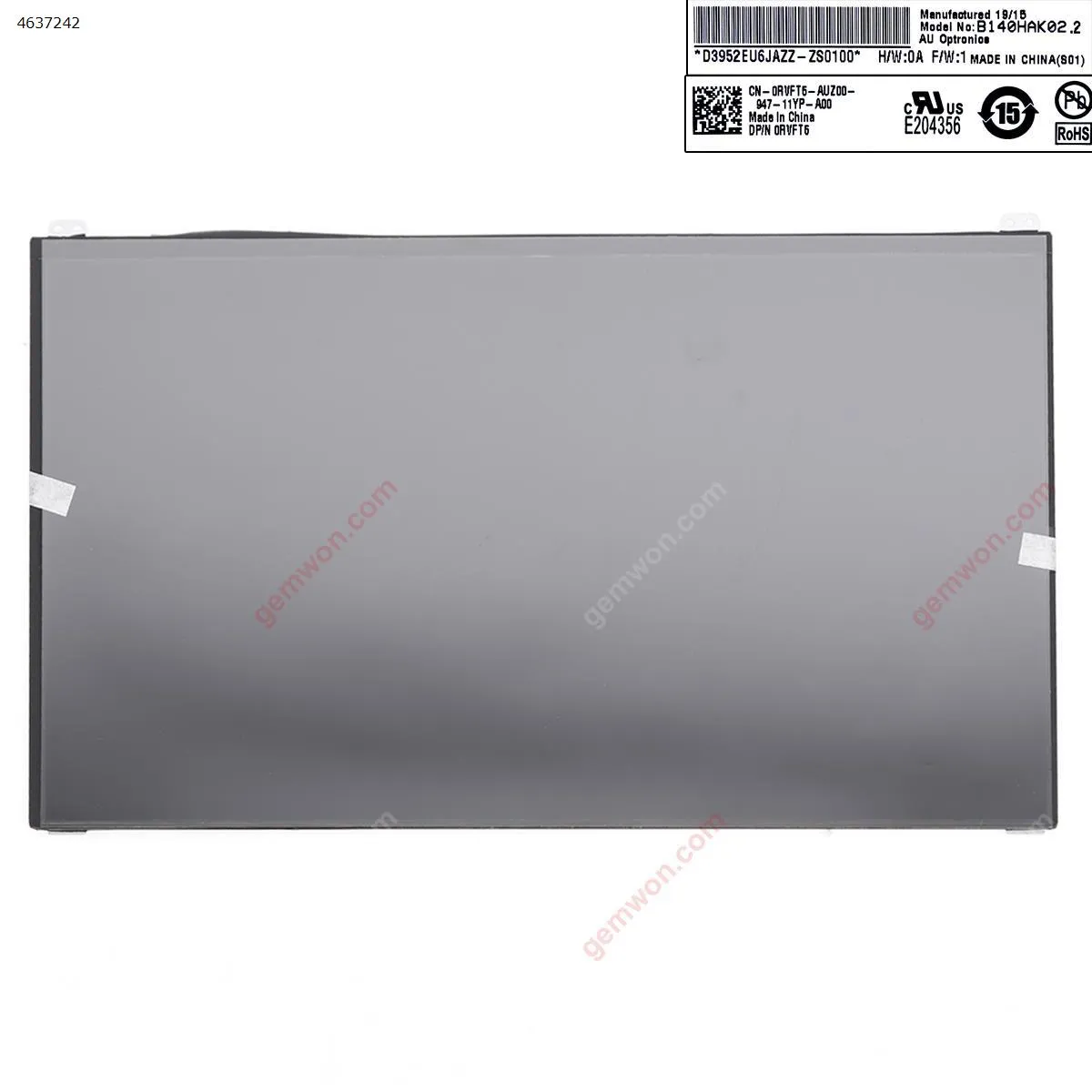 Picture of LCD Touch Screen Digitizer Display LP140WF5-SPM1R140NWF5 R5 for Dell Latitude E7480 E7490