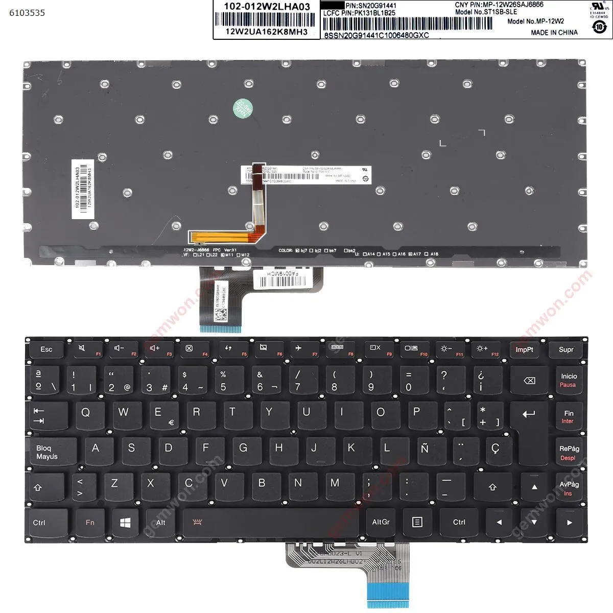 Picture of LENOVO Ideapad YOGA 2 13" Yoga 700-14ISK BLACK(Backlit,For Win8)