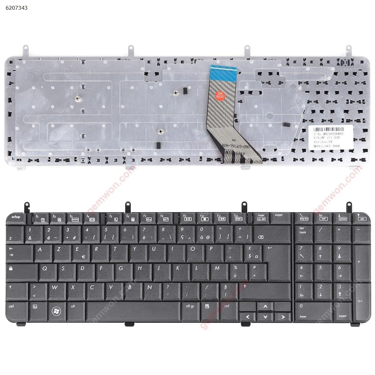 Picture of HP DV7-2000 DV7-3000 BLACK(OEM)