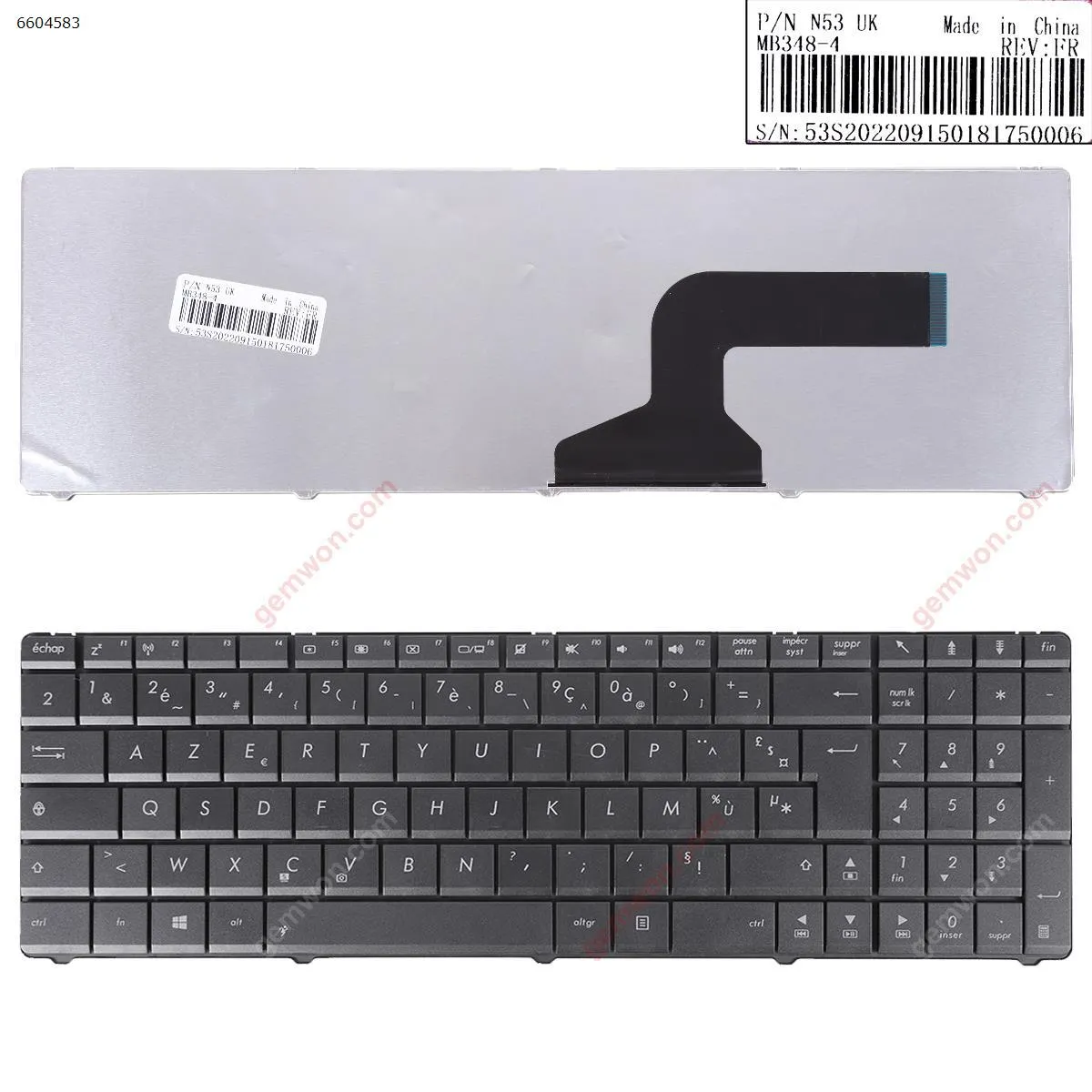 Picture of ASUS N53 BLACK(OEM,For Win8)