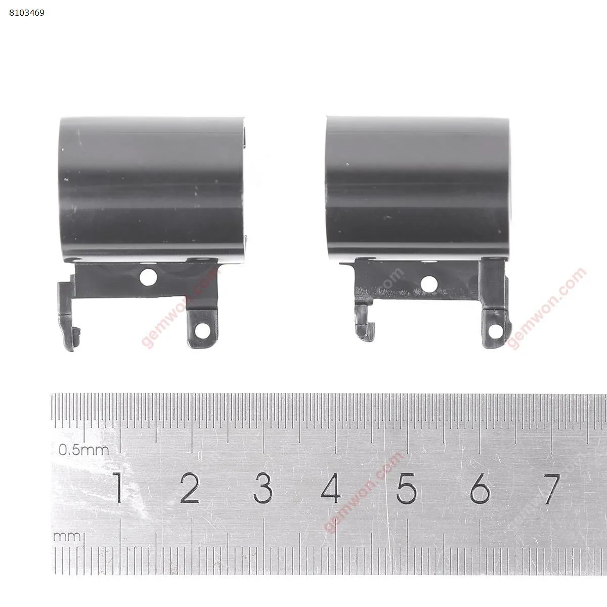 Picture of New For HP 15-BS 15-BW 250 G6 hinge cover Black. 