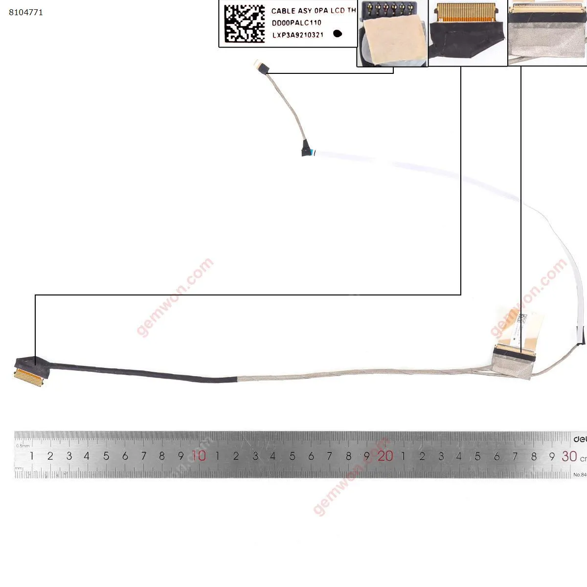 Picture of HP 14s-fr 14S-FQ 14-dq 14-DR tpn-q221 40pin.