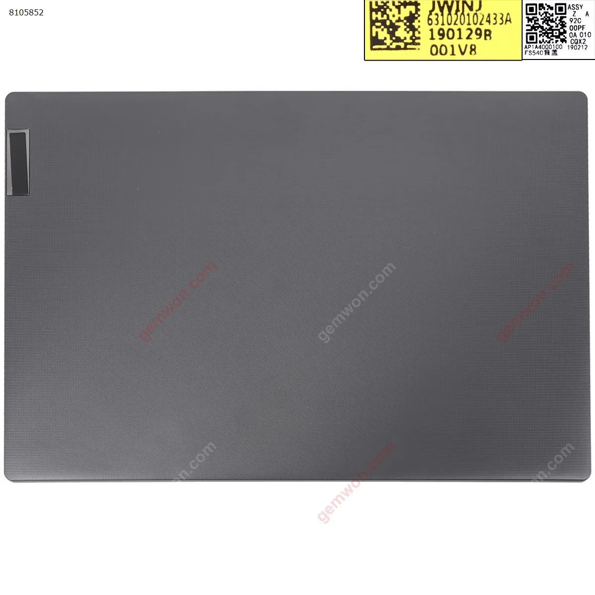 Picture of Laptop LCD Back Cover for Lenovo ideapad S145-15IWL 340C-15 LCD Back Cover Black.