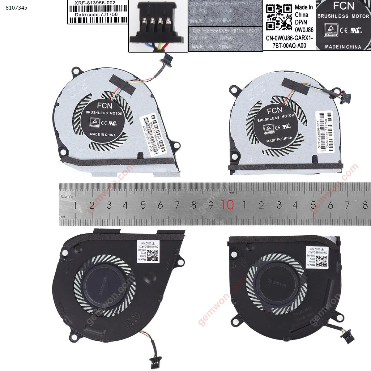 Picture of HP ENVY X360 15-DS DR TPN-W142 W143 L+R （High copy）.