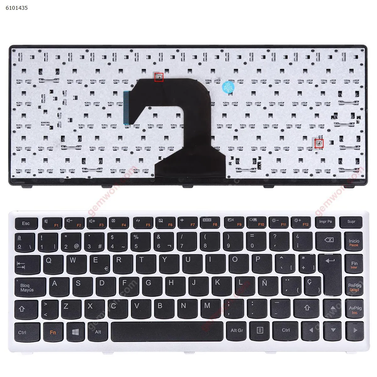 Picture of LENOVO S400 SILVER FRAME BLACK(For Win8)