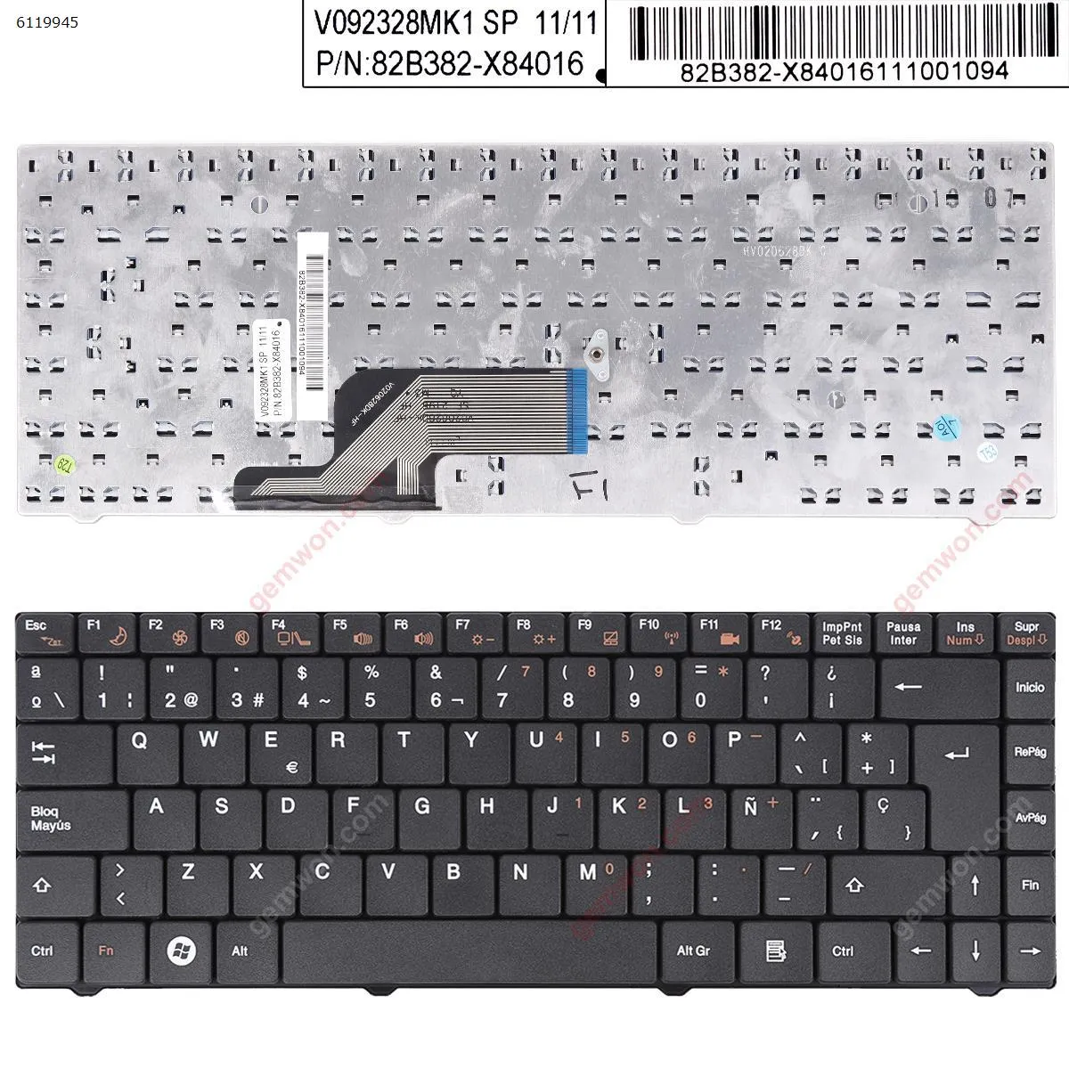 Picture of Teclado Vit M2400 BLACK