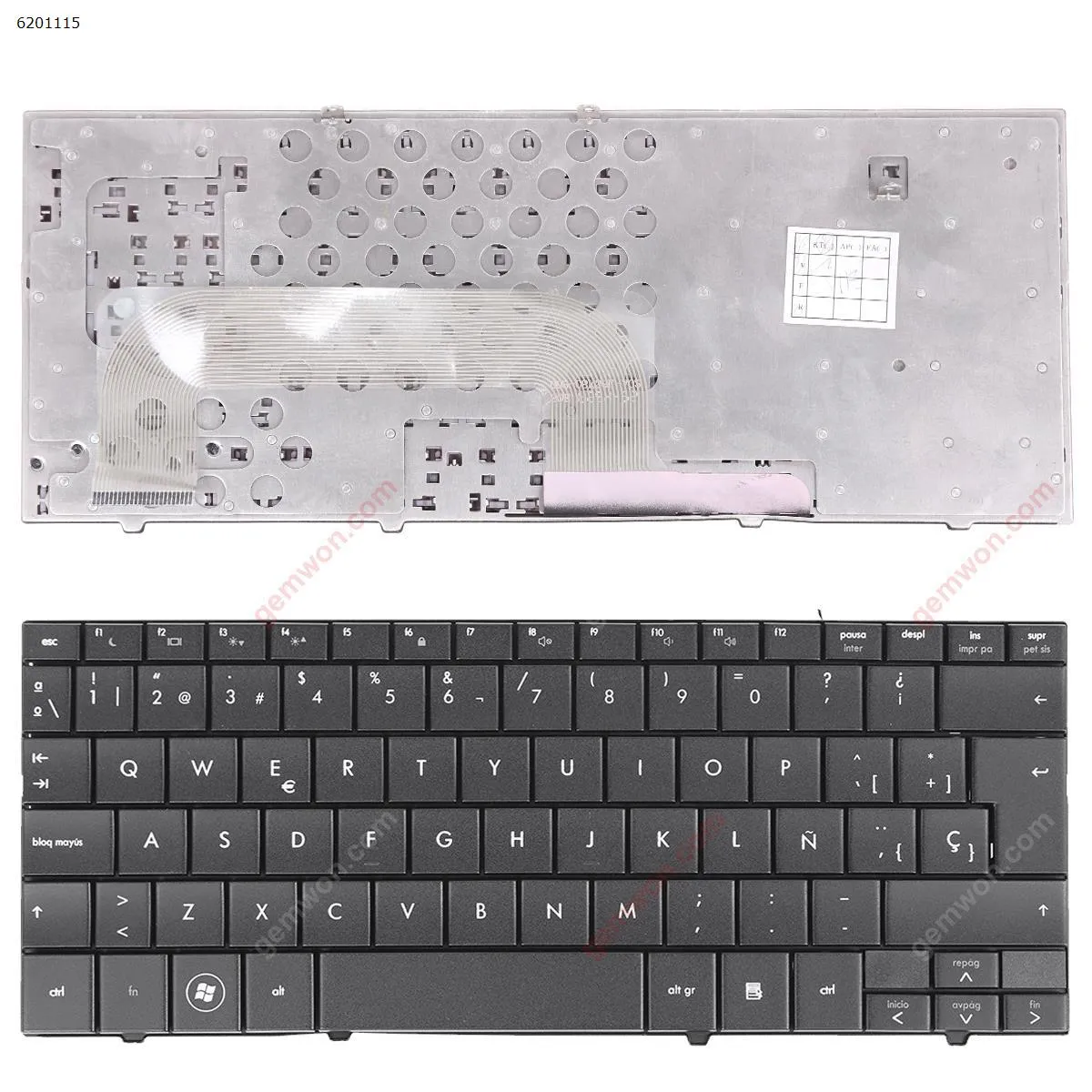 Picture of HP MINI 110-1000 MINI 102/CQ10-100 BLACK(Reprint)