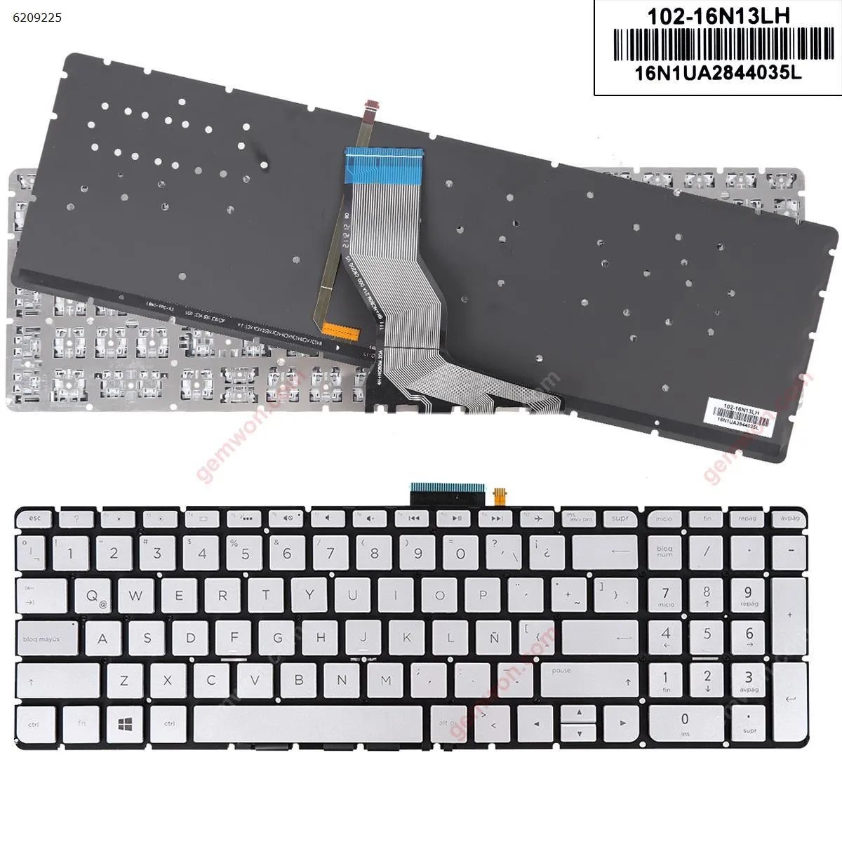 Picture of HP Pavilion 15-AB SILVER(Backlit,Without FRAME,Small Enter,Win8)