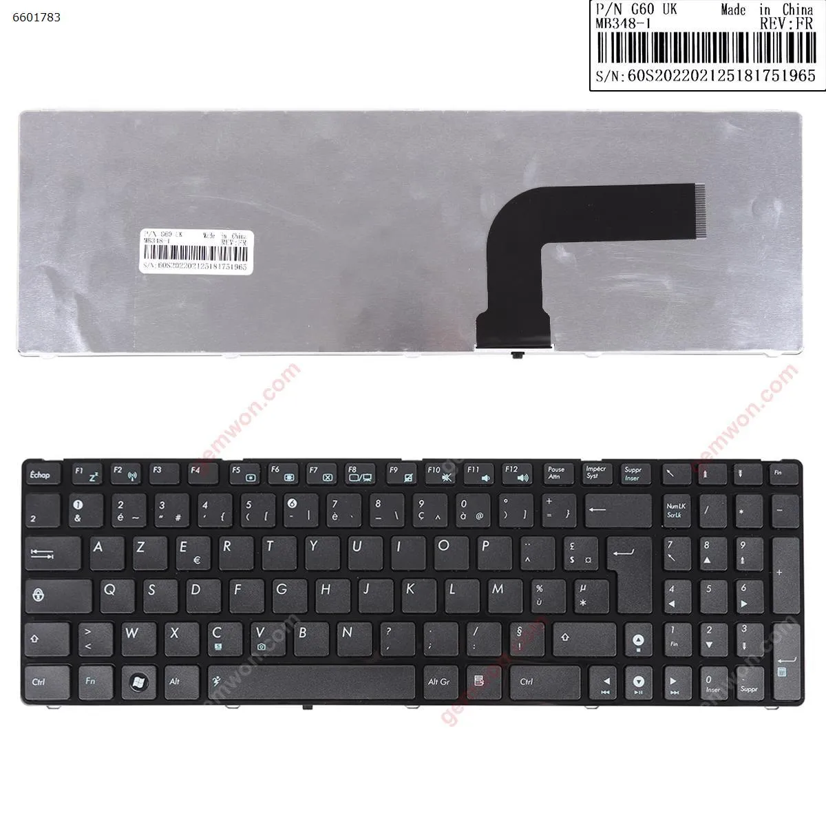 Picture of ASUS G73 K52 G60 GLOSSY FRAME BLACK (version 2)