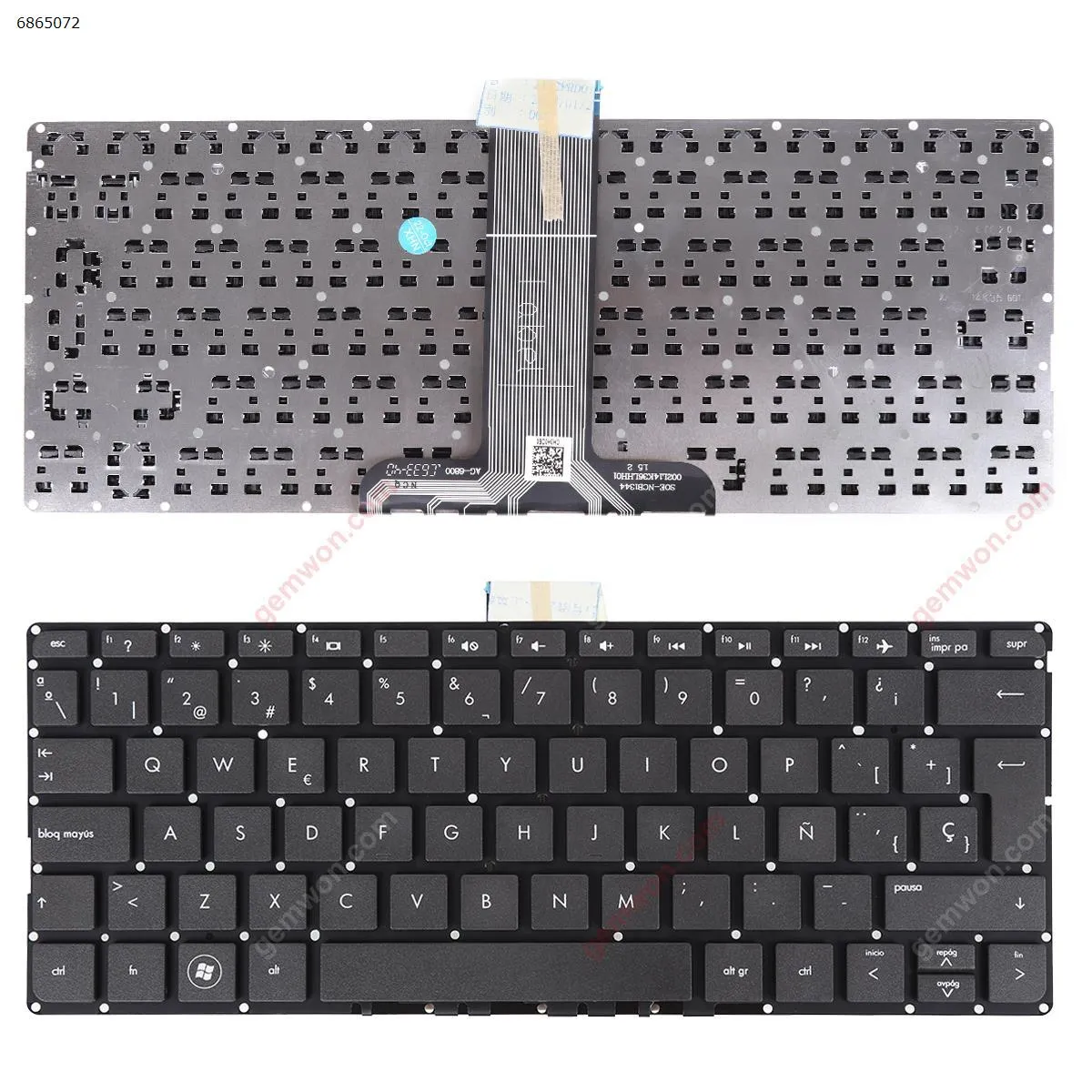 Picture of HP Pavilion 11-K BLACK(Without FRAME ) 
