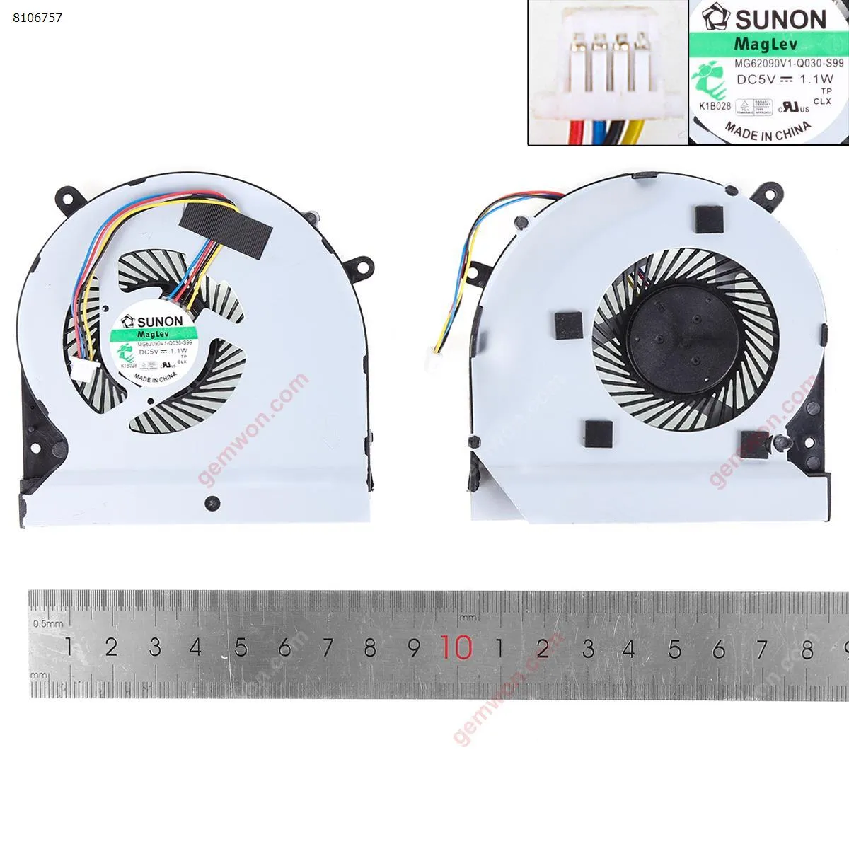 Picture of ASUS ROG Strix GL502VM ZX60V FX60VM S5VM（GPU fan）High copy Thin Thickness：10MM 