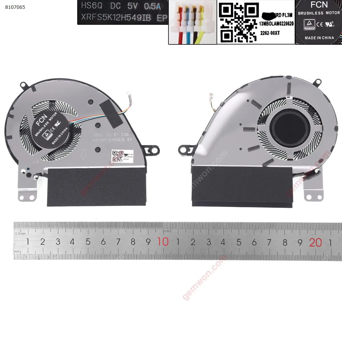 Picture of  ASUS UX333 UX333F FA FN U3300F CPU fan（High copy ）.