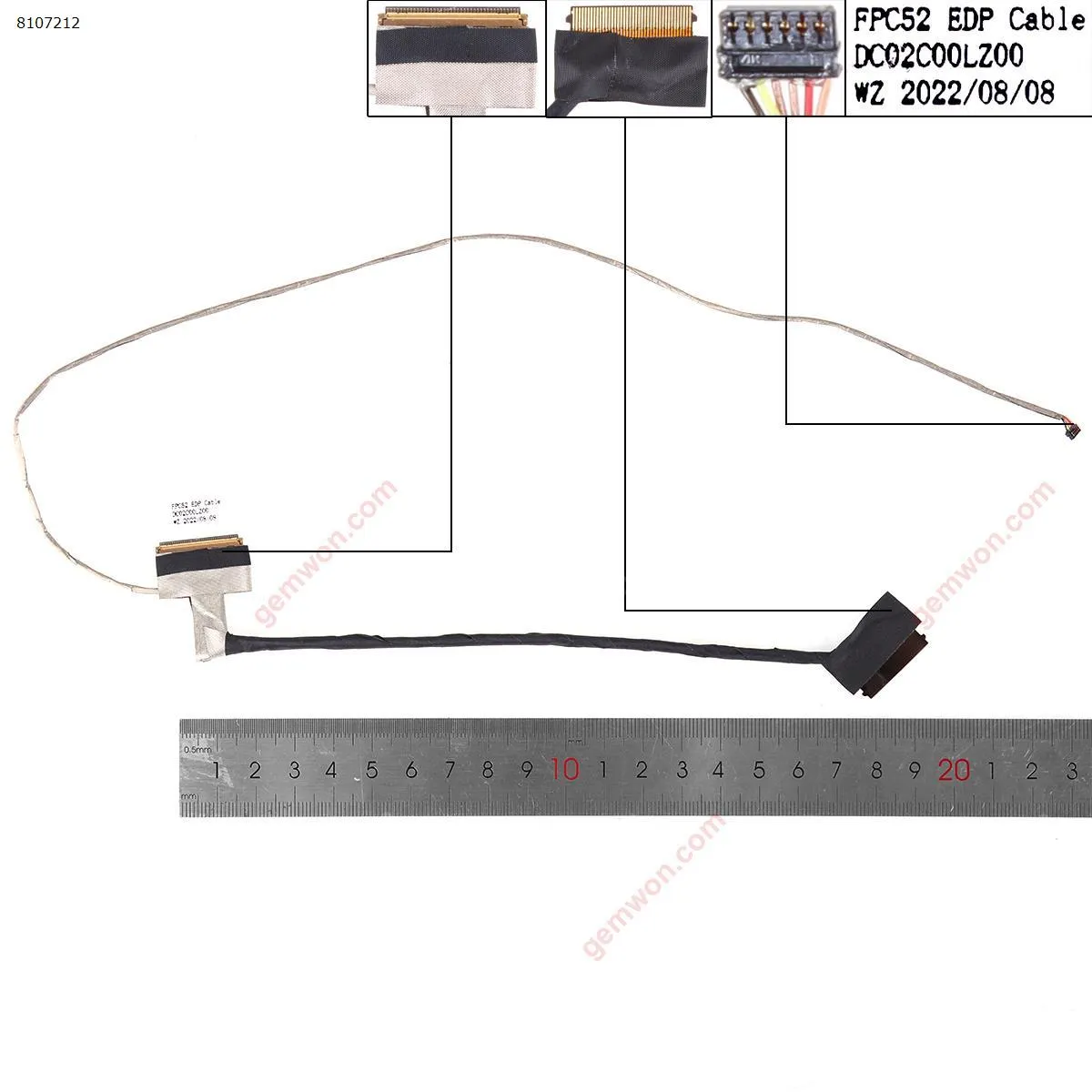 Picture of HP 15-DK TPN-C141 40pin.