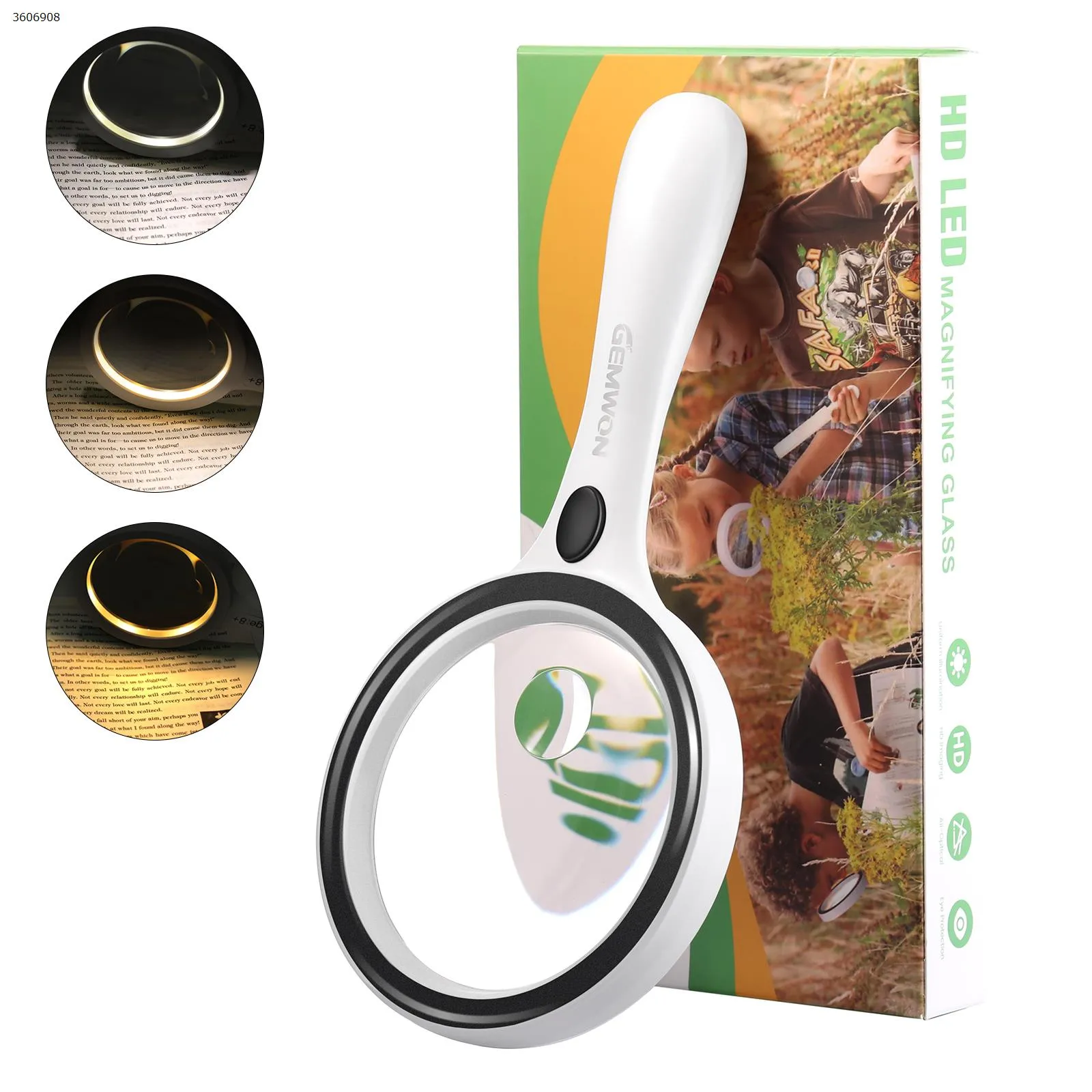 Picture of Five generations of high-definition two-color magnifying glass