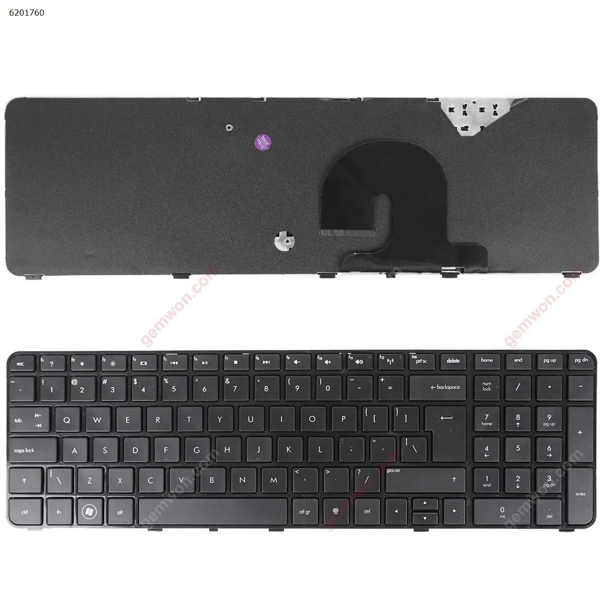 Picture of HP DV7-4000 BLACK FRAME BLACK (Big Enter)