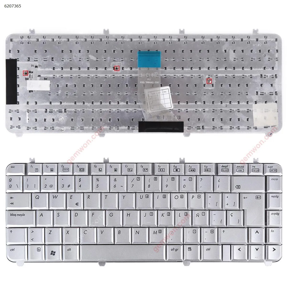 Picture of HP DV5-1000 SILVER