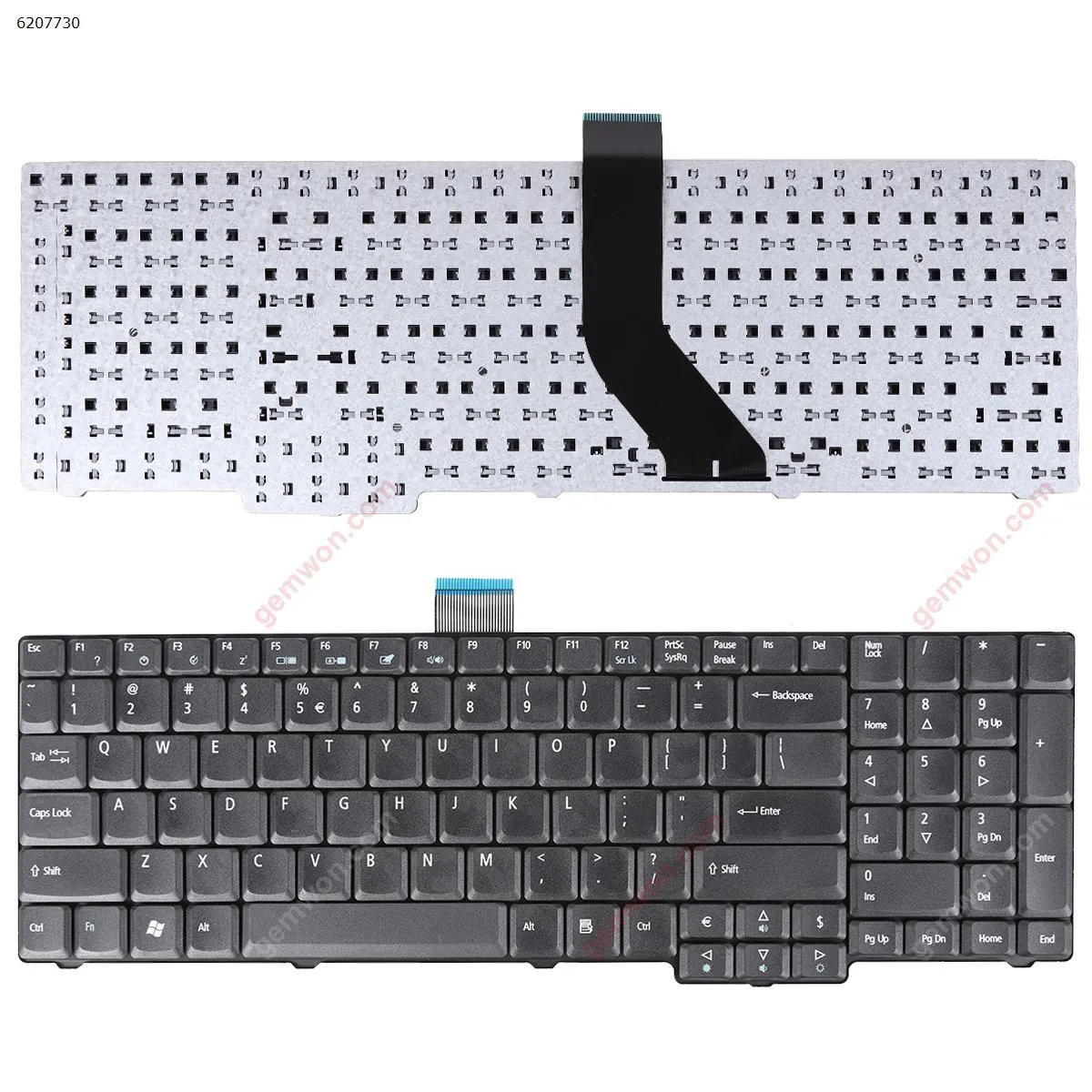 Picture of Acer Aspire 7230 7530 7530G 7630 7730 7730G BLACK(OEM)