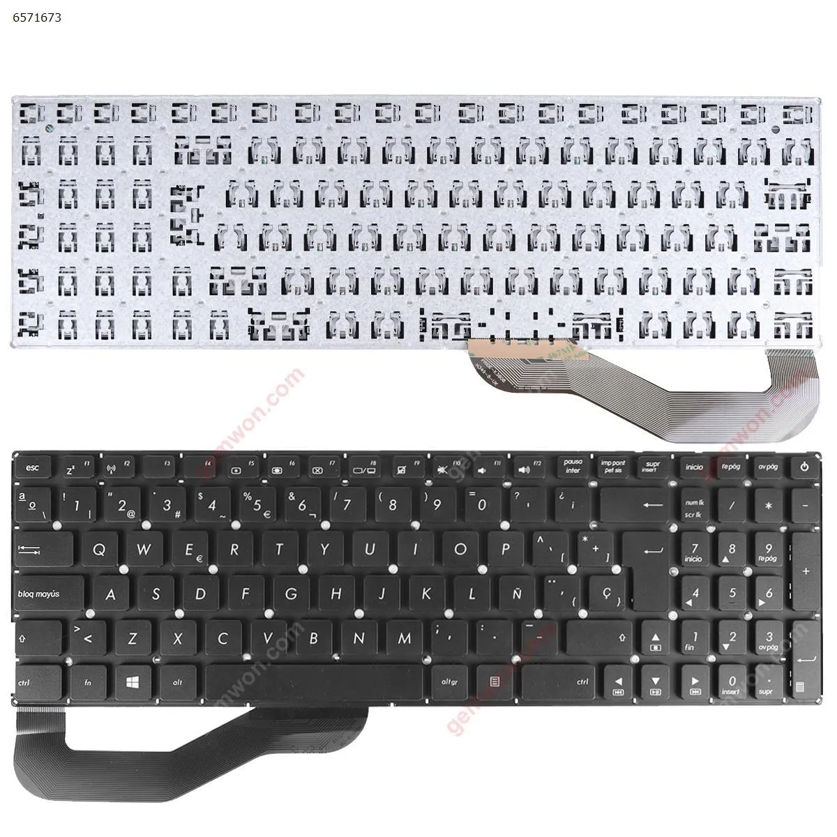 Picture of ASUS X543 X543UB X543BA X543UA X543MA X543U X543L X543LA BLACK（Without FRAME，Without foil）