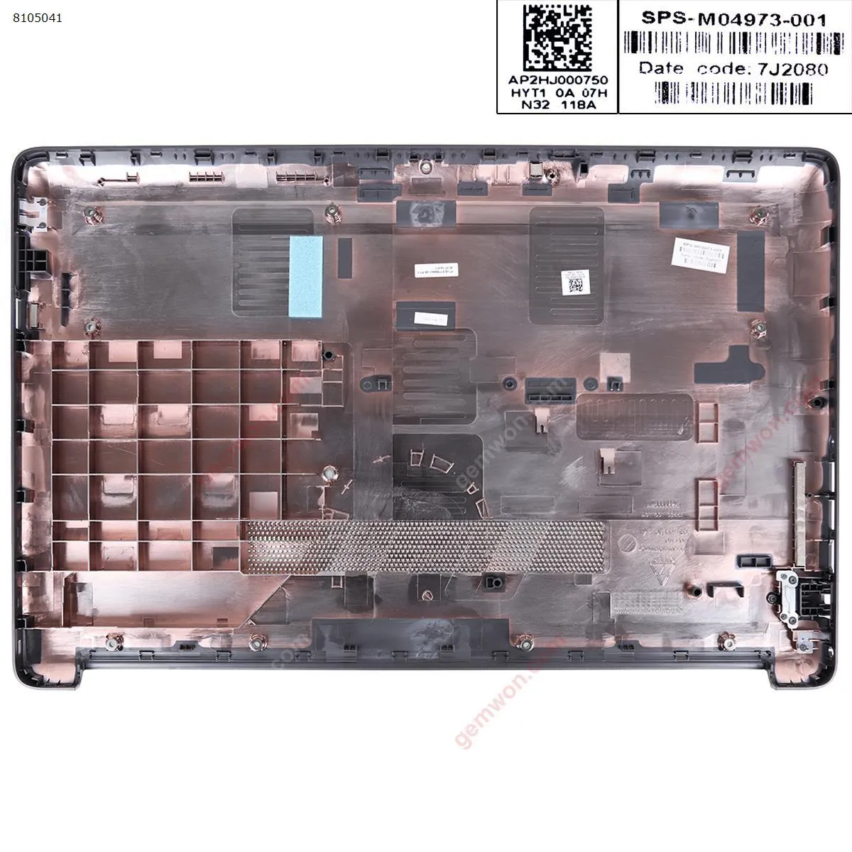 Picture of Hp 250 G7 15T-DB 15-DA 15-DB 15-DR TPN-C135/C136 Casing Case Base Cover Grey.