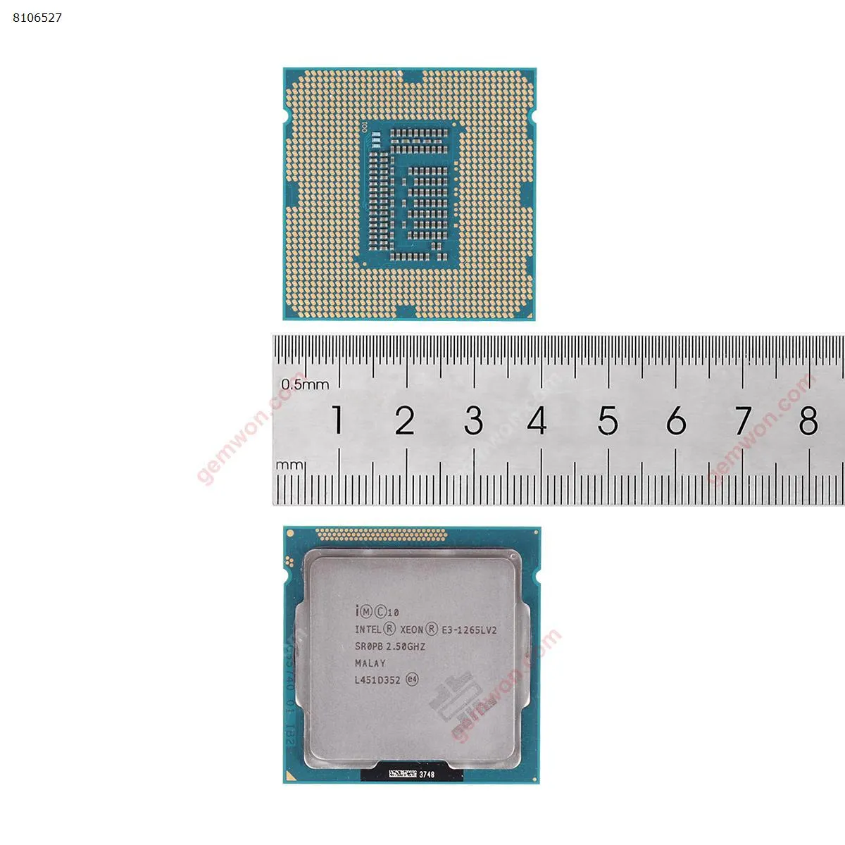 Picture of Intel Xeon E3-1265L v2 2.50 GHz L3 8M 4-Core Processor LGA1155 GPU 45W CPU（NEW 95%）.