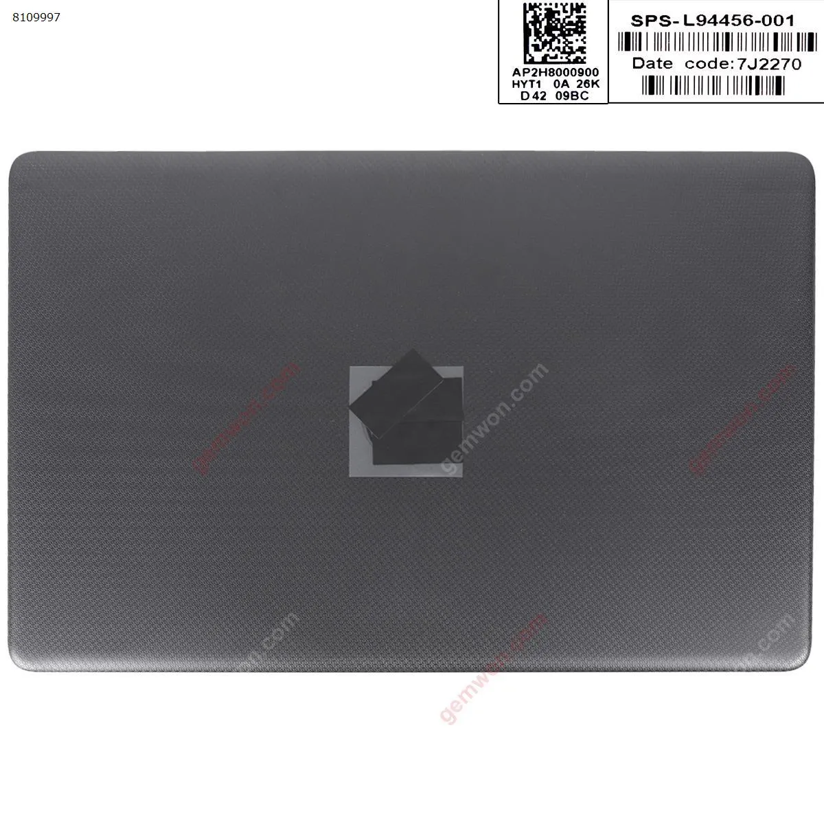 Picture of HP 15-DW 15S-DU 15S-DY 250 G8 LCD Back Cover Black.
