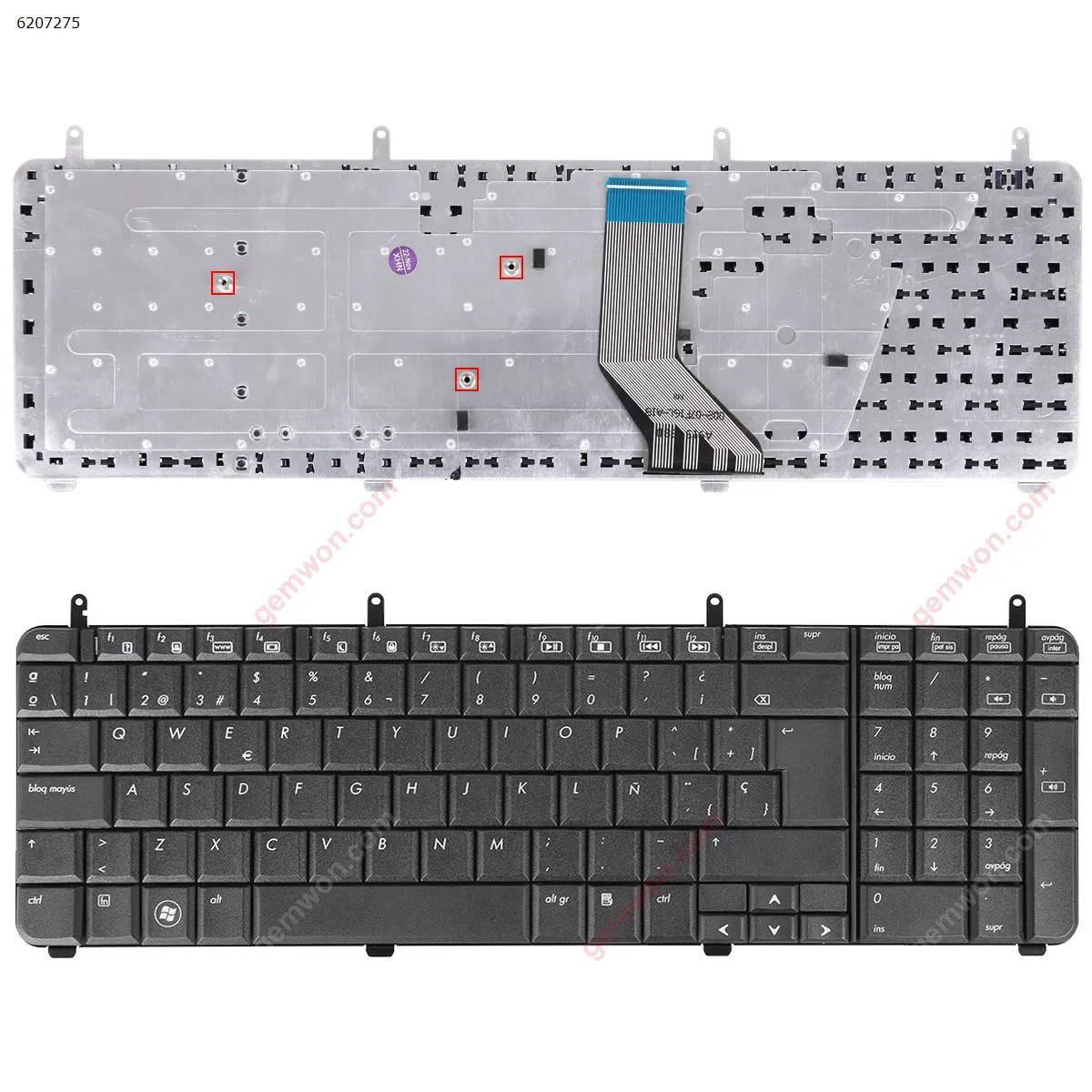 Picture of HP DV7-2000 DV7-3000 BLACK(OEM)