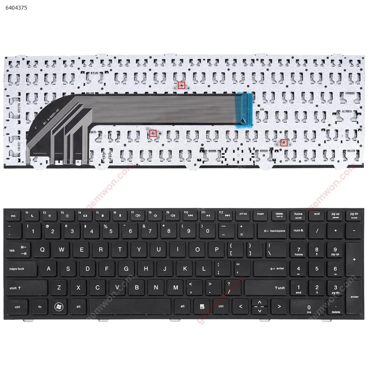 Picture of HP 4540S 4545S 4740S BLACK(with FRAME,without foil,For Win8)