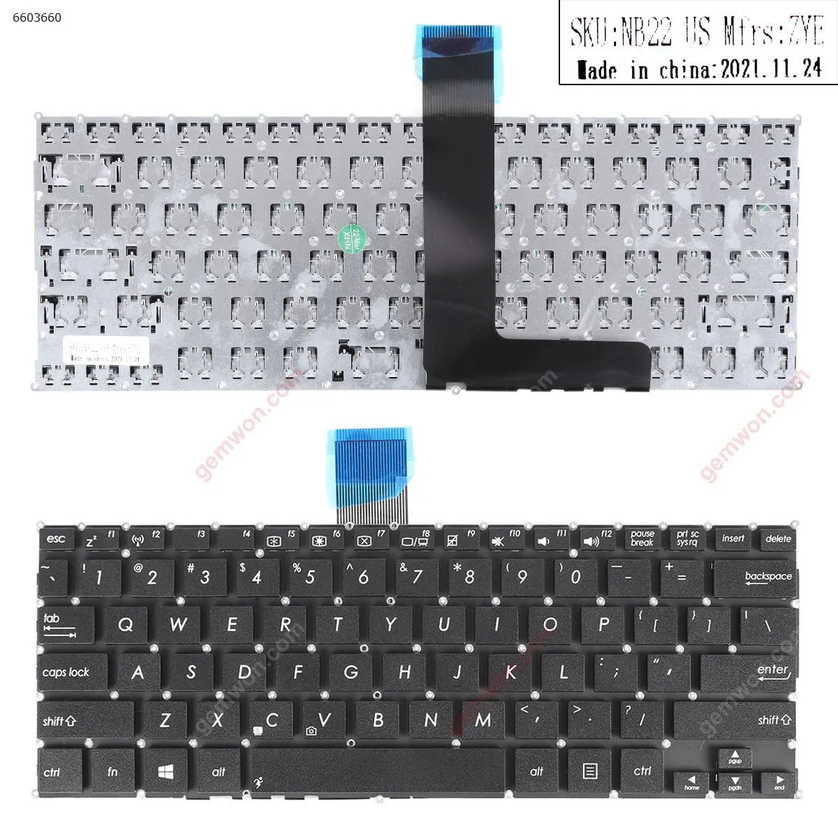 Picture of ASUS F200CA X200MA X200CA series BLACK(Without FRAME,without foil,For Win8)