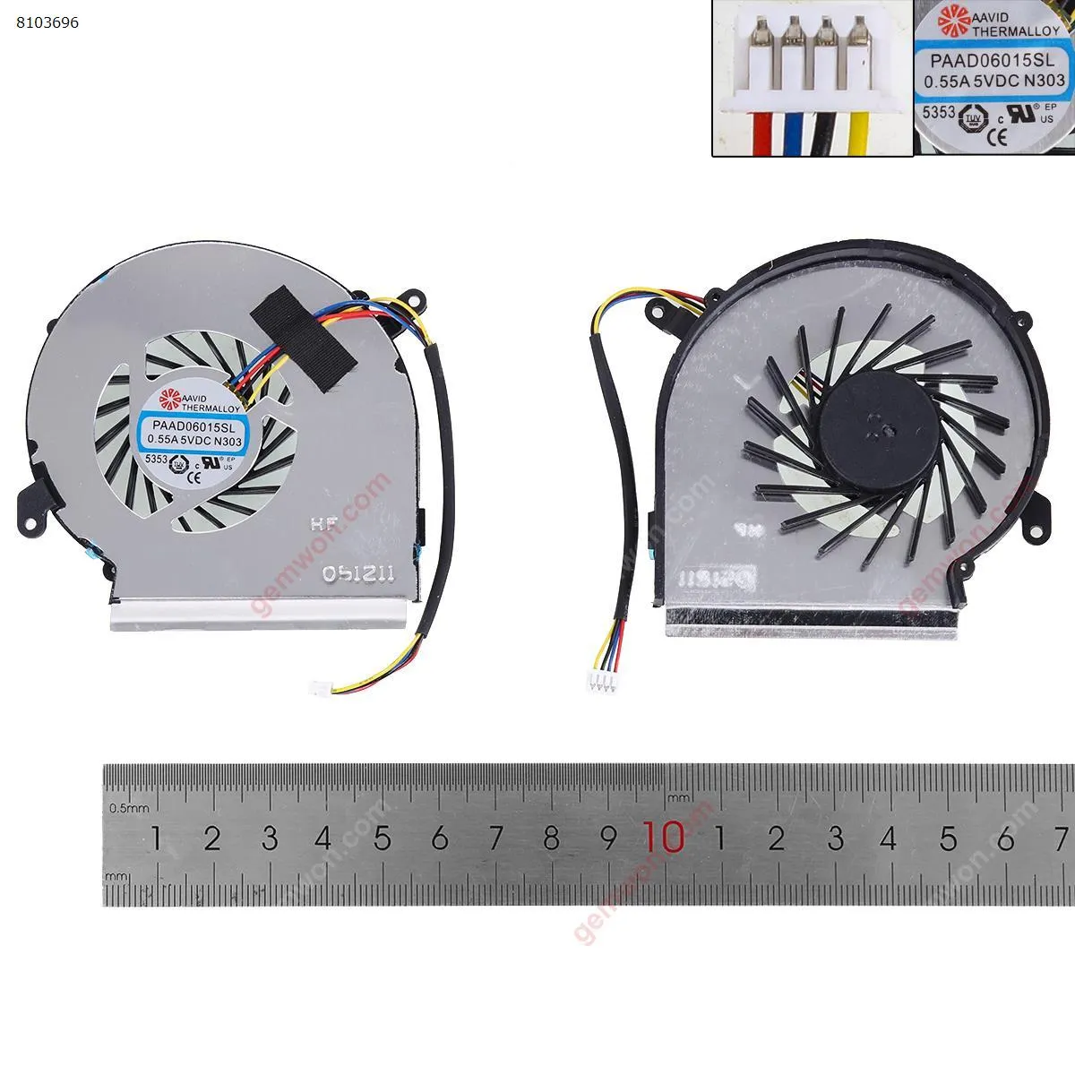 Picture of MSI GE62VR GE72VR 4pin GPU，High copy.