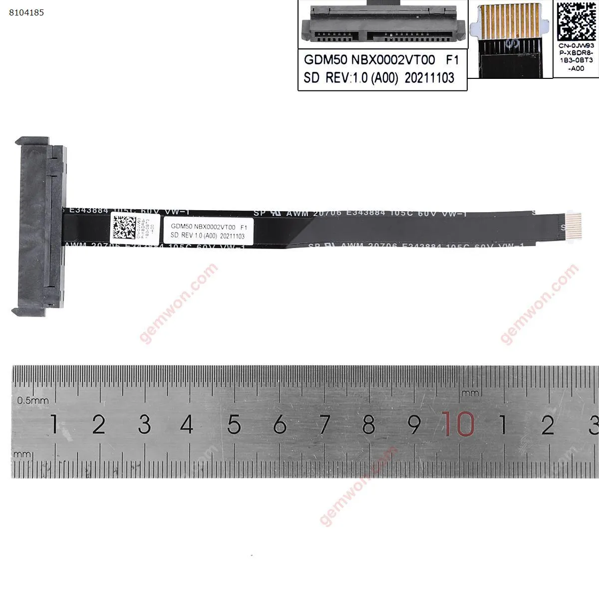 Picture of HDD Cable For HP Inspiron 15 3510 3520 3521 3525