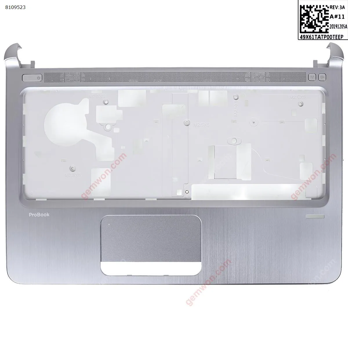Picture of HP 430 G3 Palmrest Upper Cover Silver .