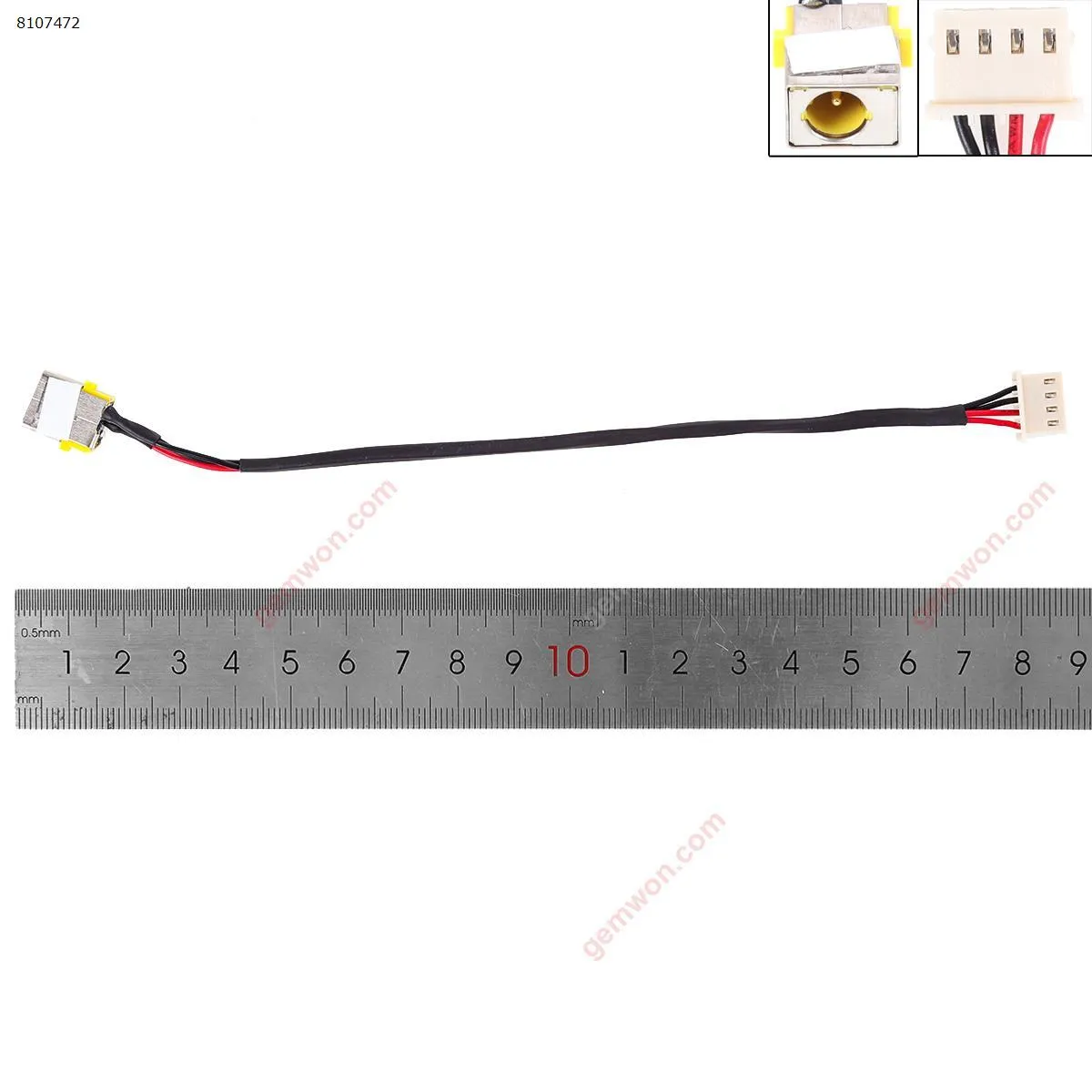 Picture of Acer Aspire E5-522G E5-532G E5-575G DC Jack Socket Charging port cable power 65W.