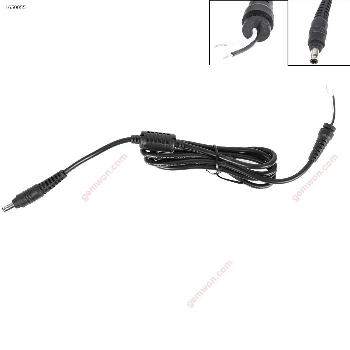 Picture of DC Cords For SAMSUNG, 5.5mmx3.0mm,0.3㎡ 1.2M,Material: Copper,(Good Quality)