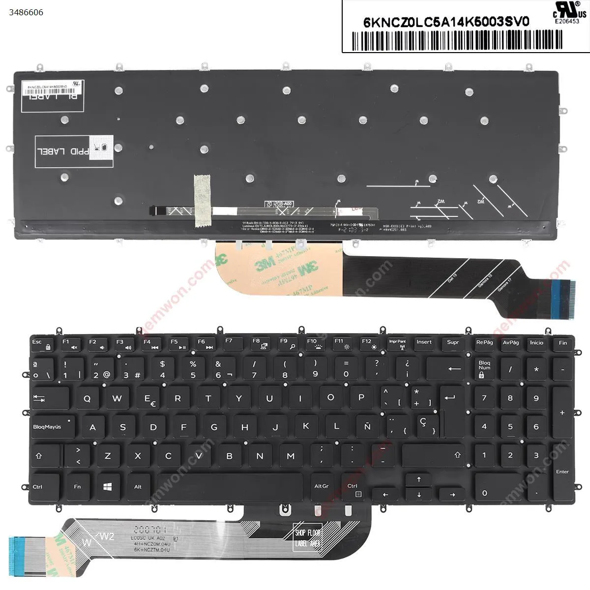 Picture of Dell DELL Inspiron Gaming 15-7566 BLACK(Backlit,Win8) 