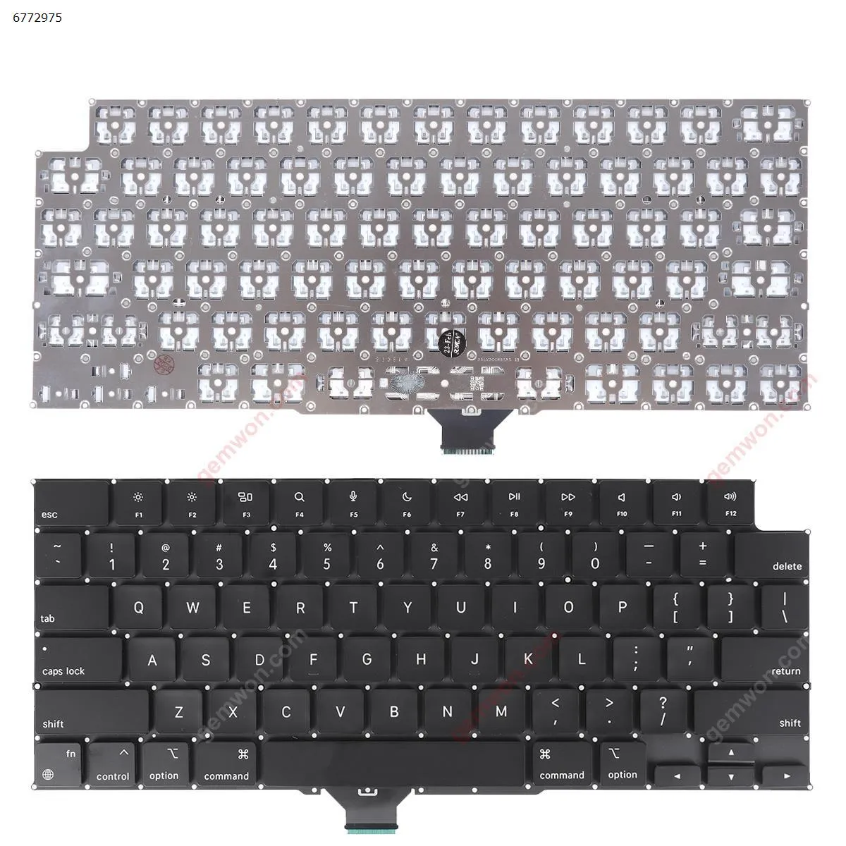 Picture of ​Apple Macbook Pro 14'' 16'' M1 A2442 A2485 2021 BLACK (Small Enter）