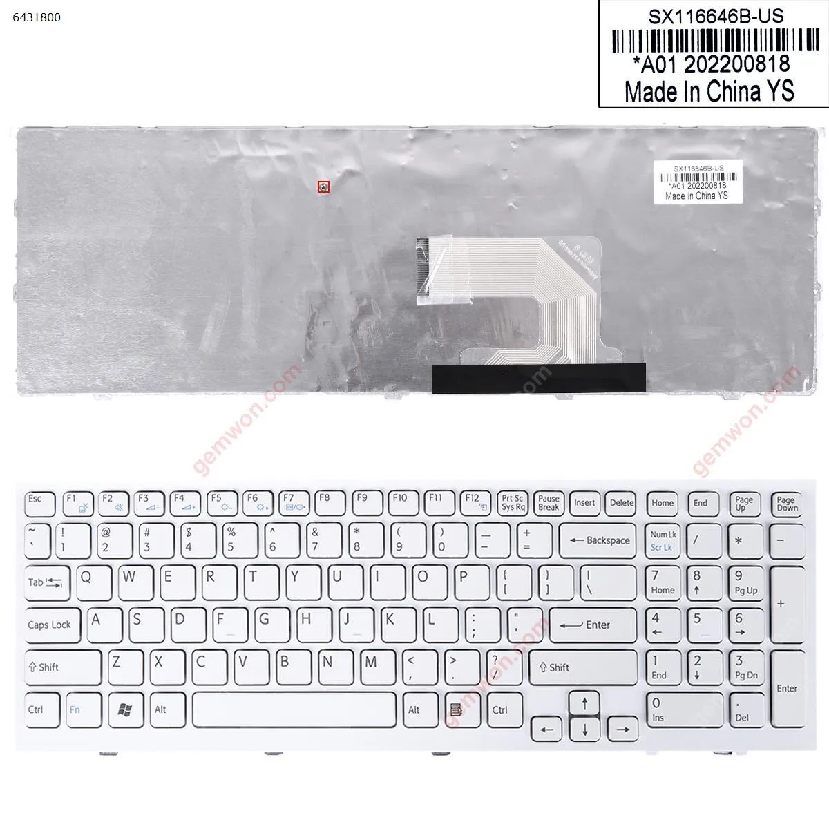 Picture of SONY VPC-EH WHITE FRAME WHITE