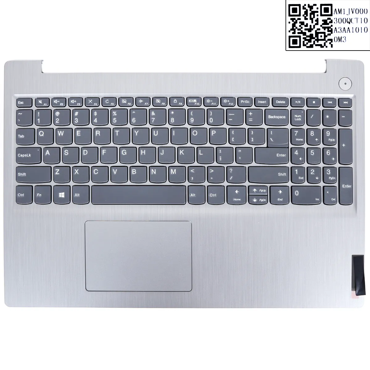 Picture of Lenovo Ideapad 3-15IML05 81WB 3-15IIL05 81WE Palmrest Upper Cover with touchpad Grey（USKeyboard）