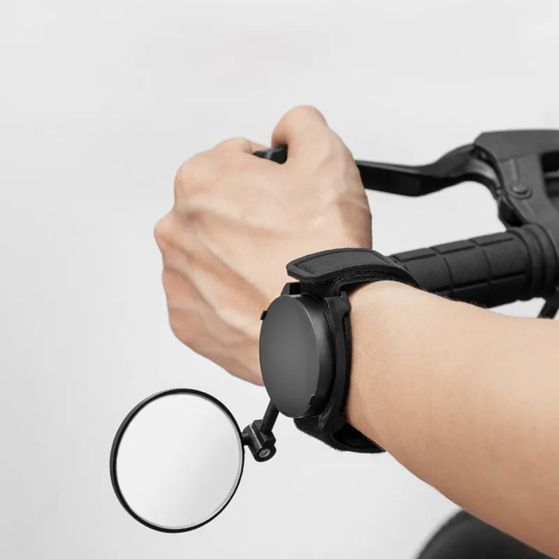 Picture of 360-degree rotating arm mirror Bicycle rearview mirror with wrist riding accessory artifact