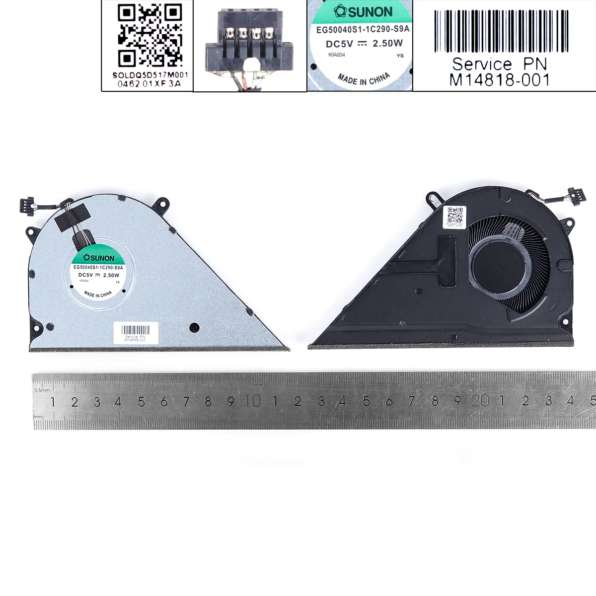 Picture of HP Pavilion 15-EG 15-EH Cooling Fan TPN-Q245 Q246（ORG）